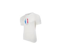 T shirt a maniche corte lebram amp sport period poupou marshmallow bianca