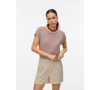 VERO MODA Vmava Plain SS Top Ga Jrs Noos, Moon Rock, L Donna