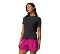 Columbia Maglietta Grafica Parsons Point Back da Donna, Maglietta a Maniche Corte, Nero Erica/Floreale Divertente, M