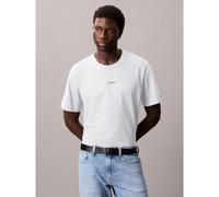 T-shirt a maniche corte piqué nano Bianco S Message