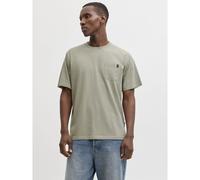 T-shirt a maniche corte relaxed Beige XL Tinta unita
