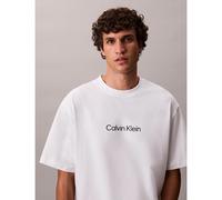 T-shirt a maniche corte relaxed Bianco XXL Message