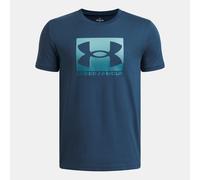 T-shirt a maniche corte Under Armour Boxed Sports da ragazzo Wham Blu / Blu Haze YSM (127 - 137 cm)