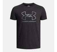 T-shirt a maniche corte Under Armour GL Foundation da ragazzo Nero / Mod Grigio YXL (160 - 170 cm)