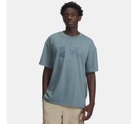 T-shirt a maniche corte Under Armour Heavyweight Branded Oversized da uomo Jasper Blu / Serpentine S