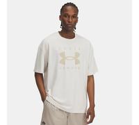 Under Armour - HW OS Branded S/S - T-shirt L bianco