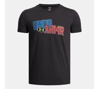 Under Armour Overlay Wordmark Jr - T-shirt - ragazzo YXS Black junior