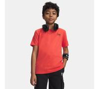 T-shirt a maniche corte Under Armour Sportstyle da ragazzo Venom Rosso / Nero YXS (122 - 127 cm)