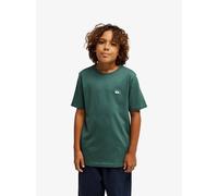 Quiksilver - Basic Ss Tee Youth Verde - Abbigliamento 12A Verde