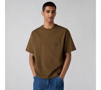 T-shirt a maniche corte, WORKWEAR Beige S Tinta unita