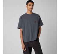 T-shirt a maniche corte, WORKWEAR Grigio S Tinta unita