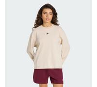 ADIDAS SPORTSWEAR Maglia funzionale '3 Stripes Studio' beige / antracite Donna ADIDAS SPORTSWEAR LxTaglie normali