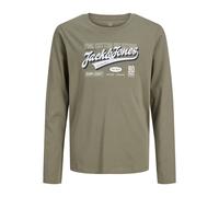 T-shirt a maniche lunghe Beige 12 anni - 150 cm Tinta unita