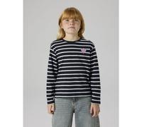 T-shirt a maniche lunghe Blu 13/14 anni - 153/156 cm A righe