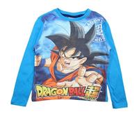 Disney T-Shirt a Maniche Lunghe da Bambino di Dragon Ball Z, Blu, 3 Anni Boy's