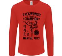 T-Shirt A Maniche Lunghe Da Taekwondo Campione Del Mondo MMA