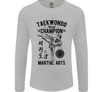 T-Shirt A Maniche Lunghe Da Taekwondo Campione Del Mondo MMA