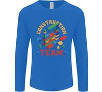 T-Shirt A Maniche Lunghe Divertente Con Blocchi Di Costruzione