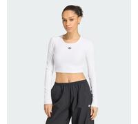 ADIDAS ORIGINALS Maglietta 'Essentials' nero / bianco Donna - Abbigliamento - Taglie comode - Maglie e top - Maglie e T-shirt ADIDAS ORIGINALS XS