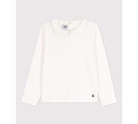 t-shirt a maniche lunghe in cotone per bambini Petit Bateau - bianco - Taglia 10 anni 10A bianco