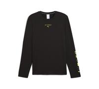 T-shirt a maniche lunghe PUMA x HYROX CLOUDSPUN da uomo, Performance, Nero, S S