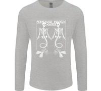 T-Shirt A Maniche Lunghe Skeleton Mermaids Eternal Sleep Of The Sea Skulls