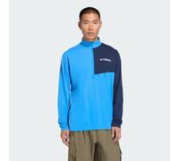 Maglia Terrex Multi Climacool 1/2 Zip Long Sleeve Ray Blue S