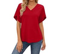 T Shirt a Righe Bianche E Blu Donna Sportive Cerimonia Online Semplici Scoperte Microfibra Argento Notte Dorata Ricamato Rouge Costume Stretta sul Non Chiaro Cavalli Nani È