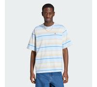 Adidas Originals Stripe Short Sleeve T-shirt Blu L Uomo
