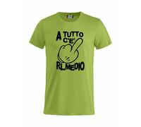 T-Shirt A Tutto C'e' Ri..Medio Magliette Umoristiche Simpatiche PS 27431-A019