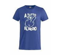 T-Shirt A Tutto C'e' Ri..Medio Magliette Umoristiche Simpatiche PS 27431-A019