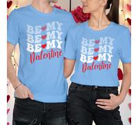 T-shirt abbinata coppia idee outfit San Valentino Be My Valentine #VD