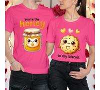 T-shirt abbinate a nido d'ape e biscotti idee outfit San Valentino per...