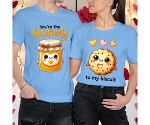 T-shirt abbinate a nido d'ape e biscotti idee outfit San Valentino per...