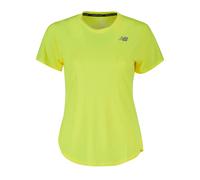 T-SHIRT ACCELERATE SLEEVE DONNA New Balance Giallo