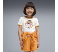 T-shirt aderente con bordino per bambini PUMA x DORA THE EXPLORER, Abbigliamento, Bianco, 2-3Y 2-3Y