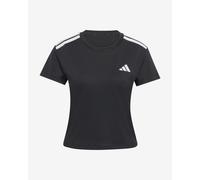 Adidas Hyperglam 3 Stripes Short Sleeve T-shirt Nero XS Donna