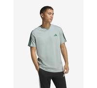 T-shirt adidas 3 strisce manica corta verde - 4XL