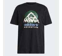 T-shirt adidas Adventure Mountain Front Black S