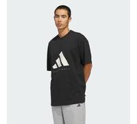 T-shirt adidas Basketball Black / Off White 2XL