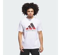 T-shirt adidas Basketball Graphic White S