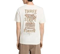 adidas Uomo Burger Flavor Graphic Shirt, off White, M