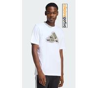 T-SHIRT ADIDAS CAMO MODERN LOGO GRAPHIC - JZ7493 - col. bianco