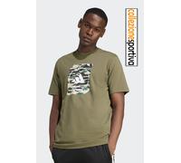 T-SHIRT ADIDAS CAMO SHAPE GRAPHIC - JM0388 - col. verde oliva