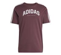 T-shirt adidas Codes Collegiate Linear Graphic Violet L