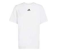 Adidas D4t Essentials Short Sleeve T-shirt Bianco M Uomo