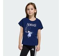 adidas Fille Disney Frozen Tee, Dark Blue/White, 9-10 Years