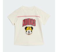 T-SHIRT ADIDAS DISNEY MICKEY MOUSE Off White / Pure Ruby 9-12M