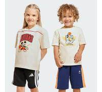T-SHIRT ADIDAS DISNEY MICKEY MOUSE Off White / Pure Ruby / Black 2-3A