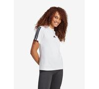 Adidas T-shirt Essentials 3-Stripes Donna Cotone Bianco M